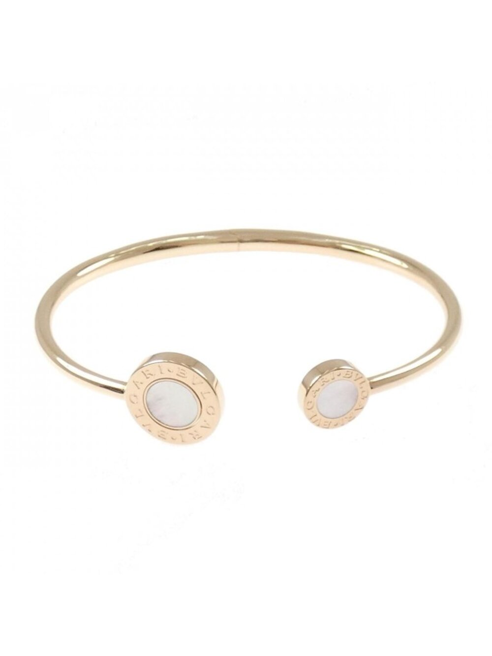 Bvlgari Mother of Pearl Bangle Bracelet